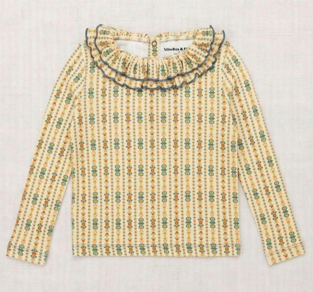 トップス MISHA & PUFF Sweetheart Top 4Y Misha&Puff/ミーシャアンドパフ】 Sweetheart Shirt pima cotton