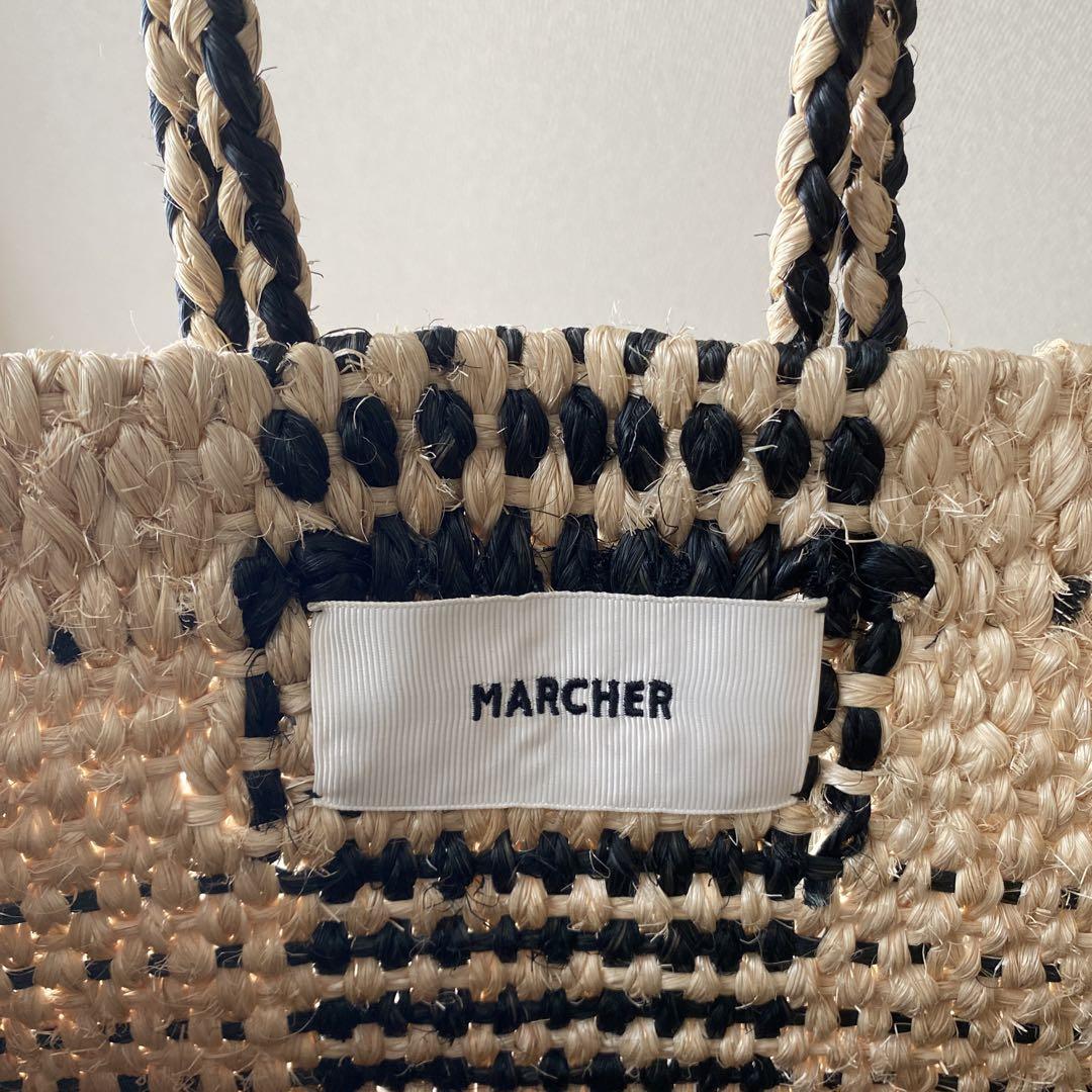 MARCHER（マルシェ）の「MARCHER BOX カゴバッグ / マルシェ