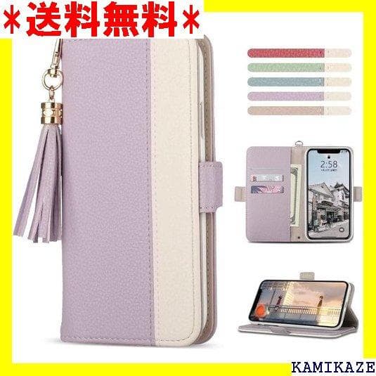 Acclink iPhone XS ケース 手帳型 i キーパープル 498