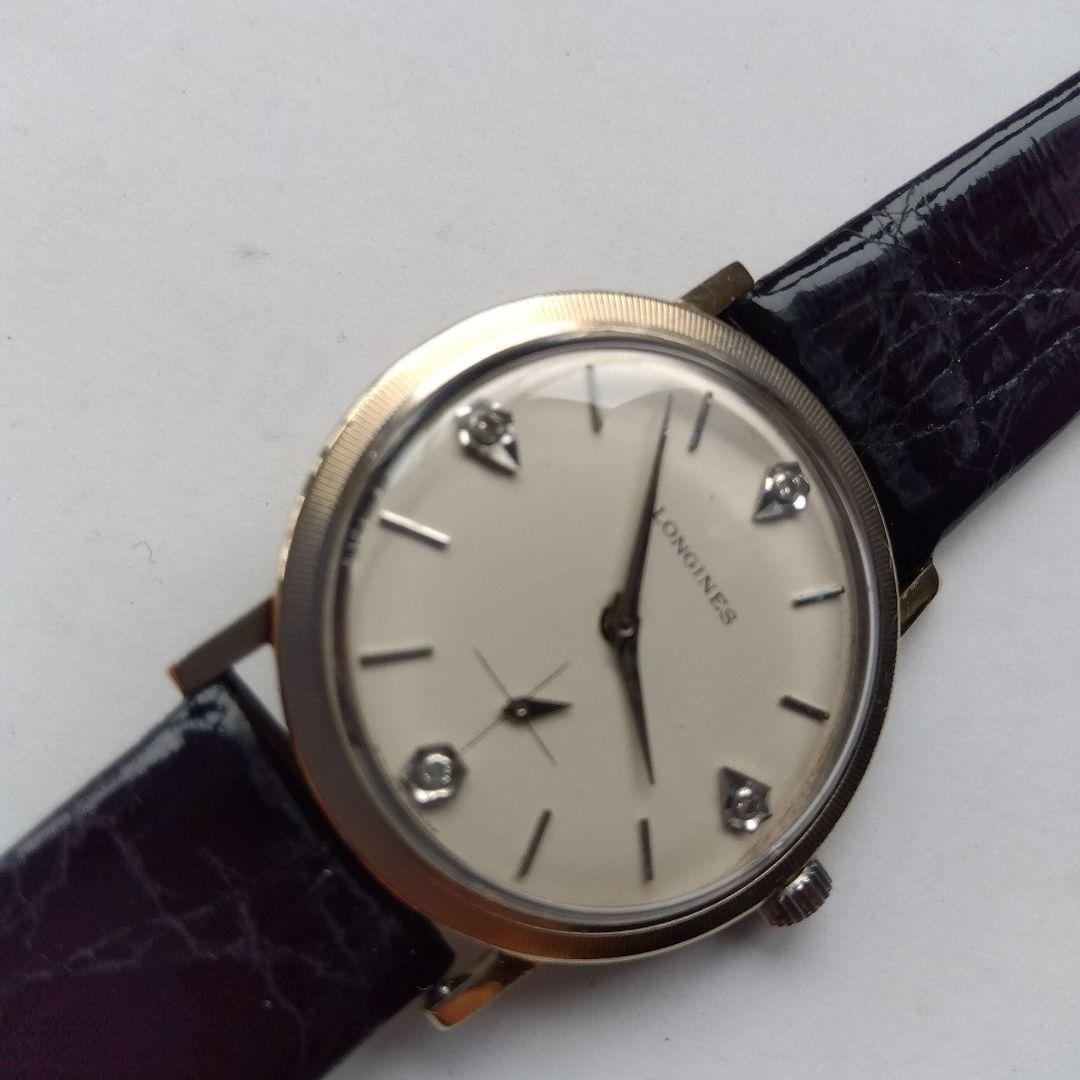 LONGINES　ロンジン　ホワイトゴールド　ヴィンテージ　フローレンスダイヤ