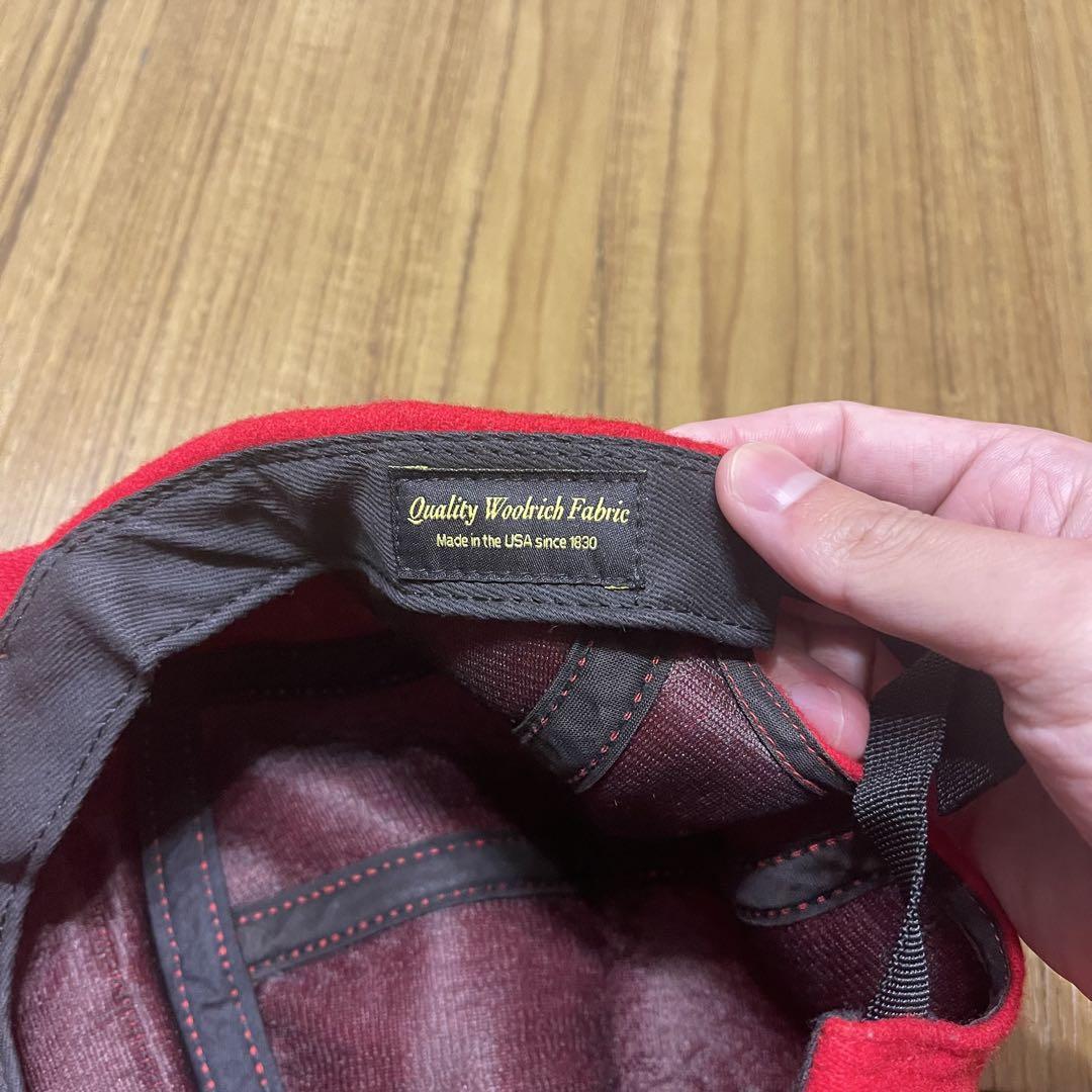 美品！Supreme シュプリーム キャップWoolrich Camp Cap