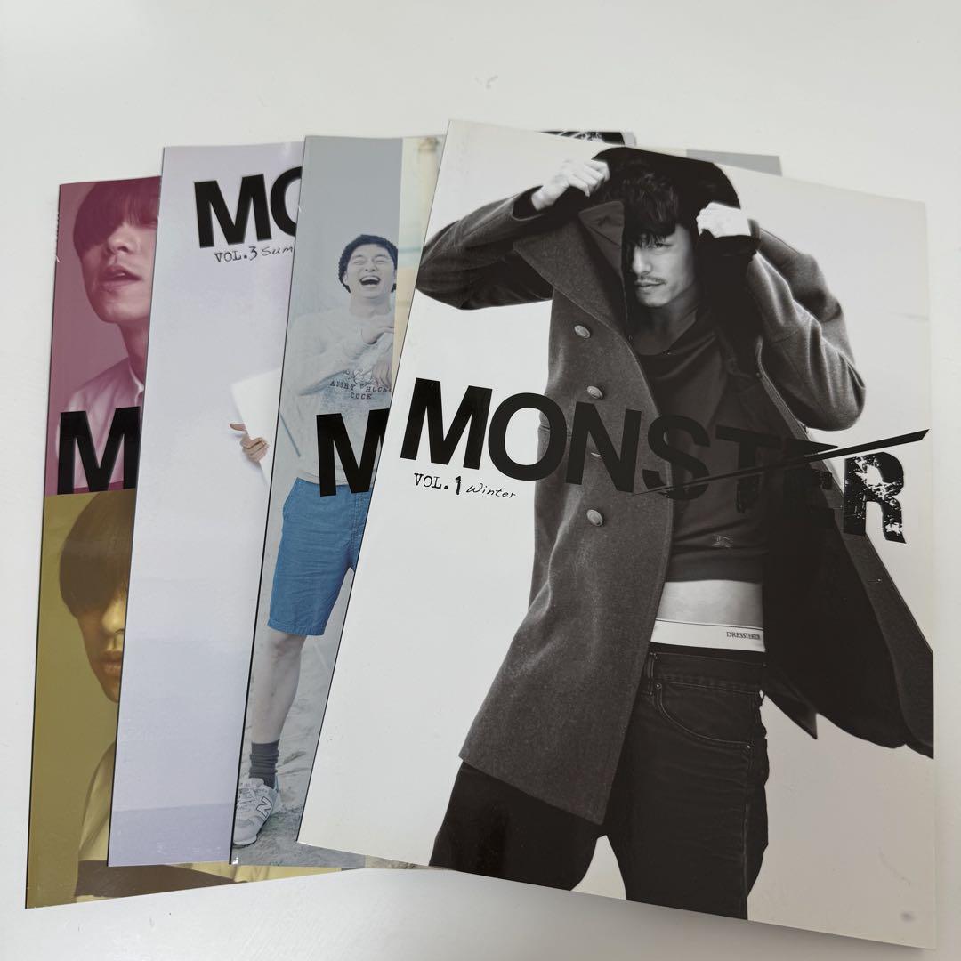 コンユMONSTER 写真集 4冊セット