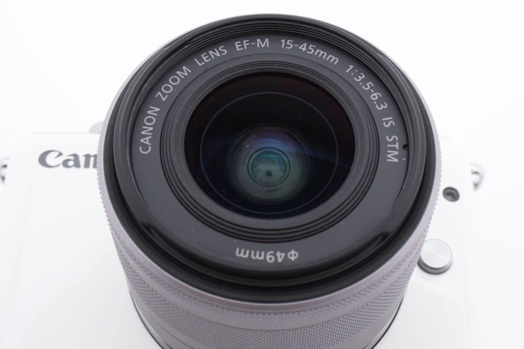 Canon EOS M10 ミラーレス一眼 15-45mm レンズキット 黒