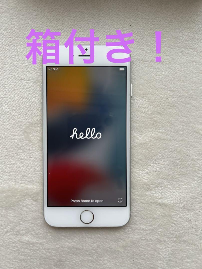 Apple - iPhone7 32GB シルバー SIMフリー 白ロム 箱＆全ての付属品付き！ iPhone7 32GB シルバー SIMフリー 白ロム 箱＆全ての付属品付き
