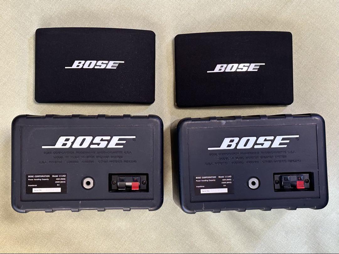 快適テレビ・オーディオ・カメラ - BOSE 111ADスピーカーセット