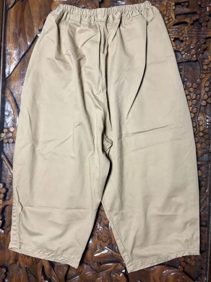 ORDINARY FITS BALL ボールパンツ　サルエル 00 ベージュ ORDINARY FITS BALL ボールパンツ サルエル 00 ベージュ - メルカリ