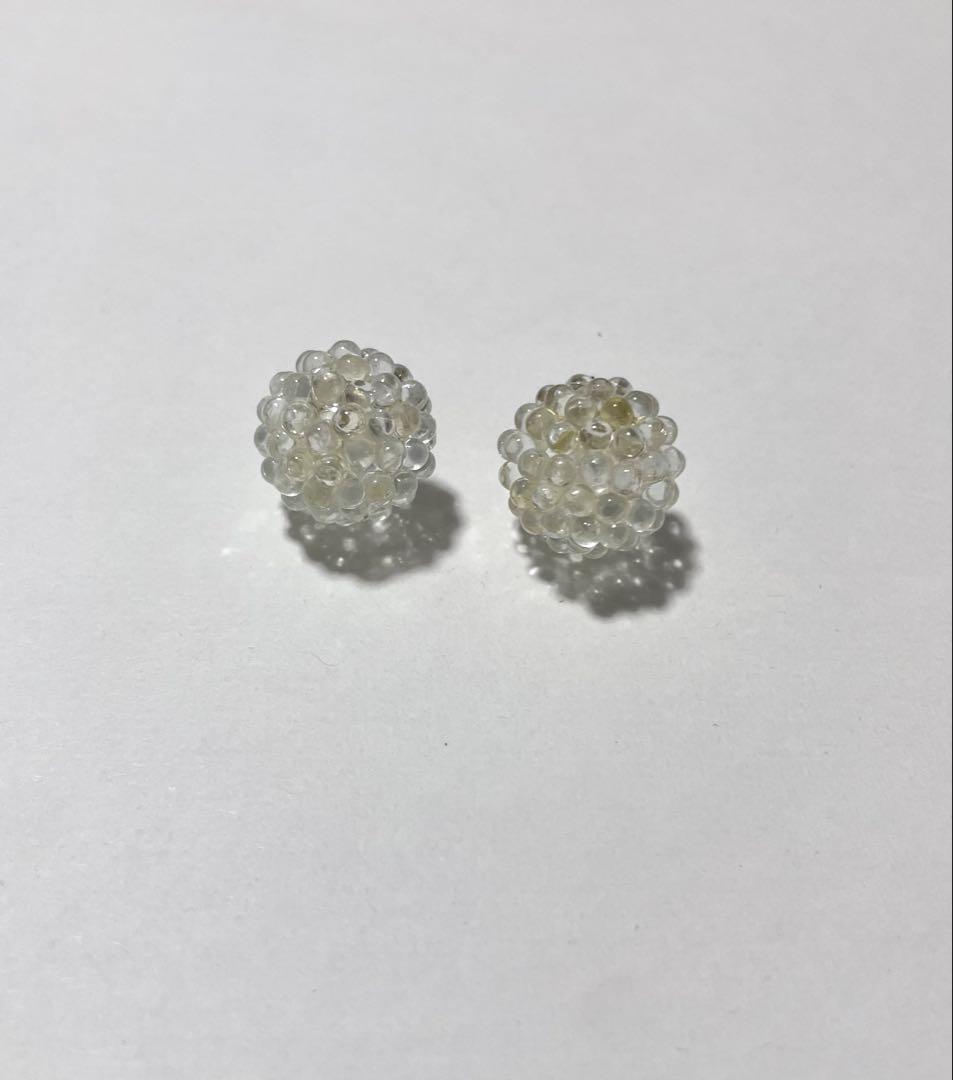 kopoli ガラスピアス　ヴィンテージ　アクセサリー