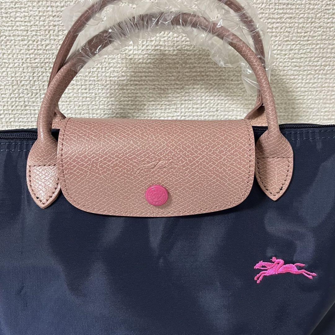 【新品】ロンシャン ル プリアージュ 最新 S トートバックネイビー