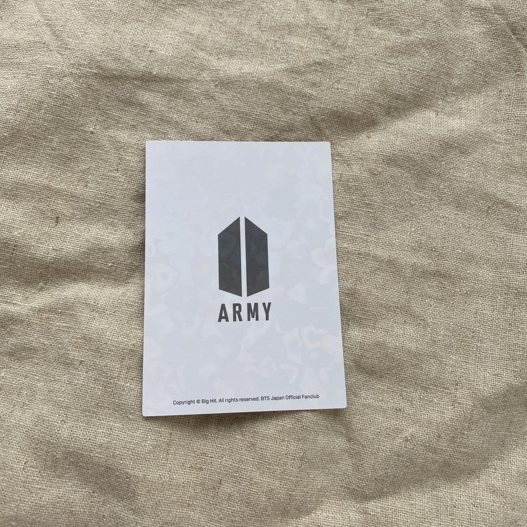 BTS fc継続トレカ テテ 画像2