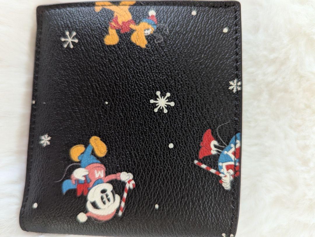COACH - COACH ディズニー 二つ折り財布 完売品 新品 ショッパー