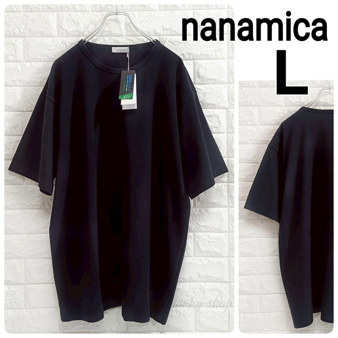 NANAMICA メンズ 半袖Tシャツ S25SI115E BLACK S25SI114]nanamica(ナナミカ) COOLMAX Jersey Pocket Tee(クール