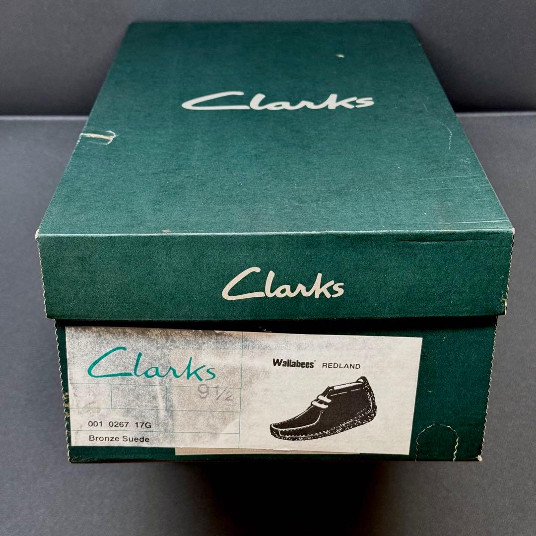 Ireland製Clarks Wallabee REDLAND UK9.5