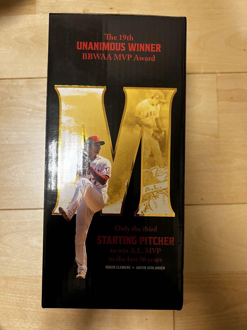 訳あり　大谷翔平ボブルヘッド　mvp 大谷翔平2023 AL MVP 2way ボブルヘッドが【288個】生産限定で
