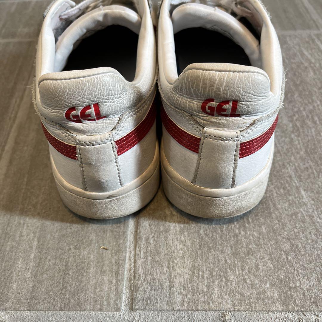 未使用 ASICS アシックス GEL-PTG WHITE / RED 28cm asics アシックス GEL-PTG 28センチ スニーカー 白×赤 - メルカリ