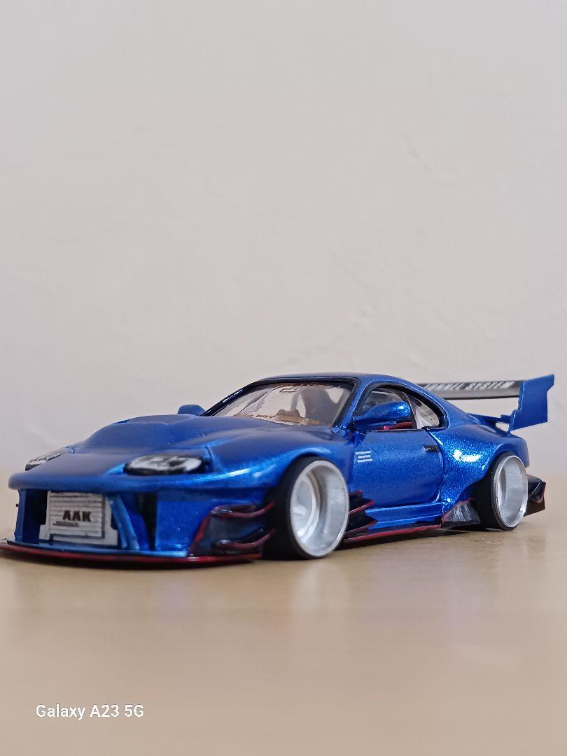 トミカ改造80スープラSUPRA hycadeエアロ風カスタムTOMICAJDM