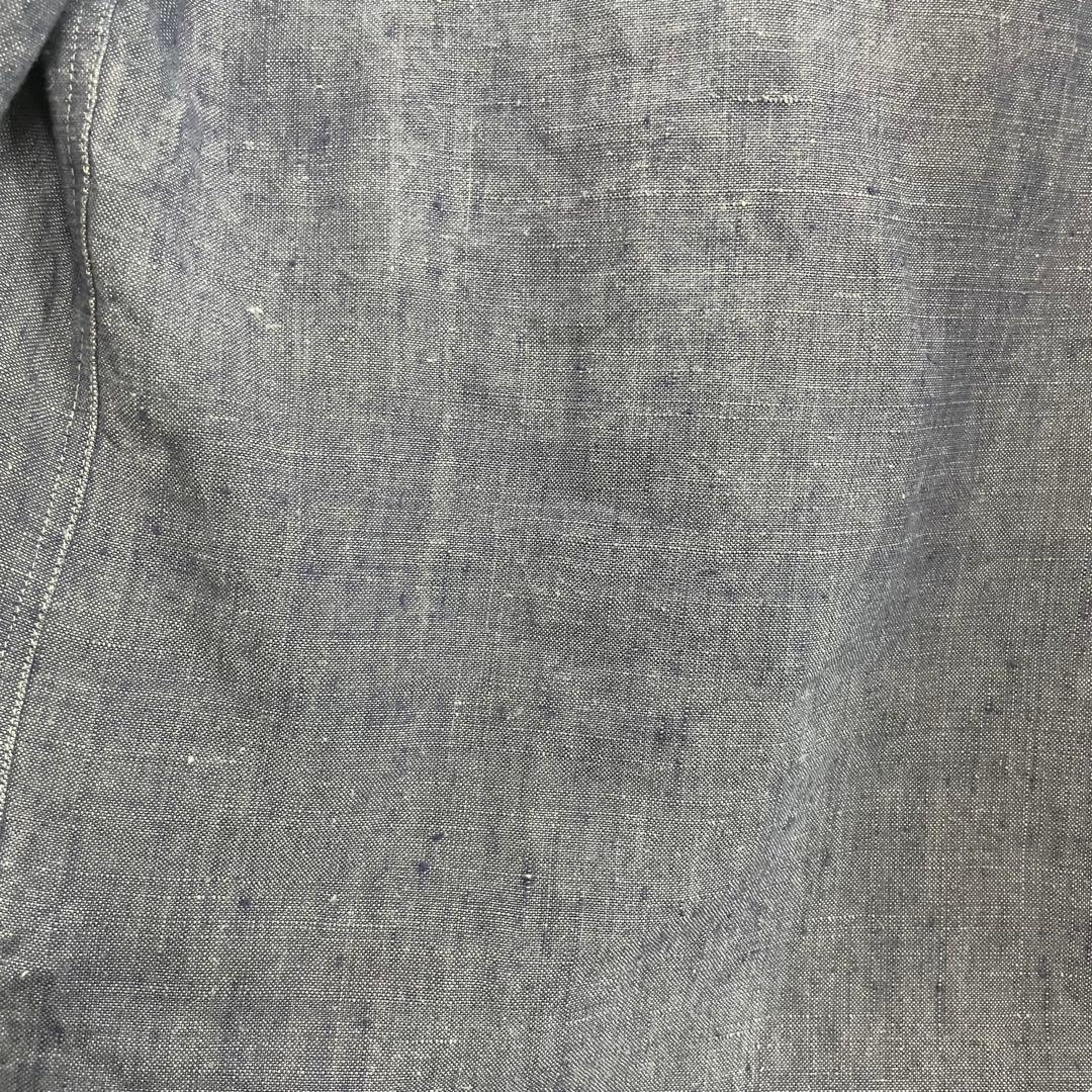 50s 60s ヴィンテージ フランス海軍 リネンセーラー ミリタリー古着 XL 50s 60s ヴィンテージ フランス海軍 リネンセーラー ミリタリー古着 XL