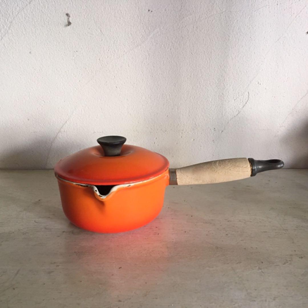 希少 ビンテージ ル・クルーゼ ソースパン 18cm 2507-18
