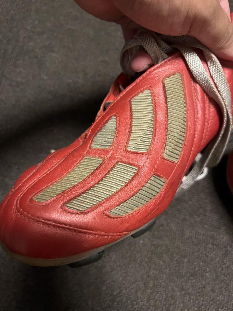 2002年購入　ほぼ未使用　adidas プレデター　スパイク　赤　オリジナル 2002年購入 ほぼ未使用 adidas プレデター スパイク 赤
