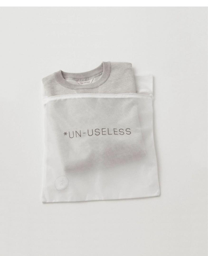 アンユースレス　UN-USELESS スニット　ブラック　M