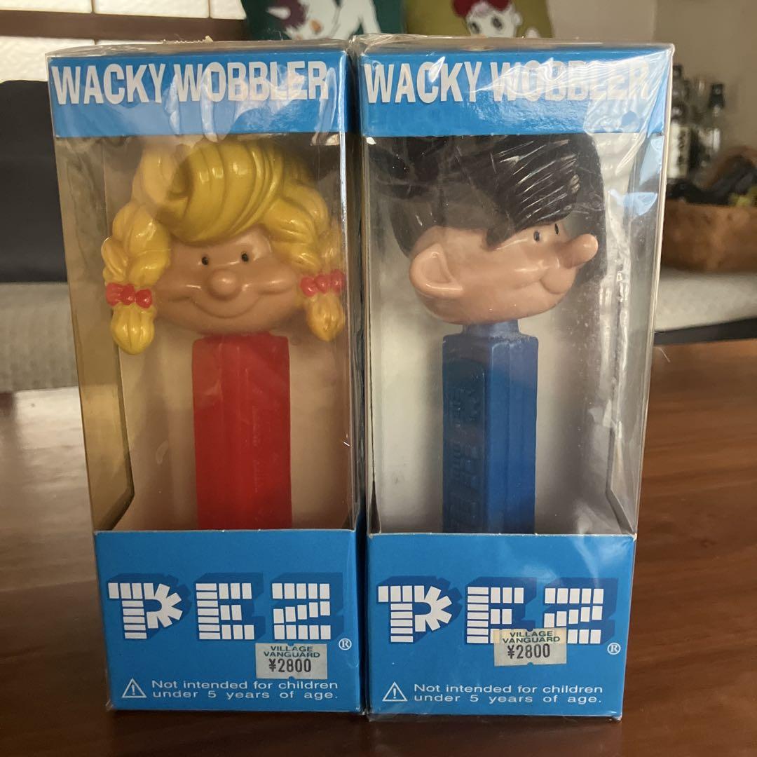 PEZ BOY & PEZ GIRL ポピングヘッド WackyWobbler