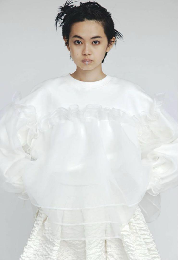 【専用】bibiy ANNA PUFF TOP ホワイト BIBIY ANNA PUFF TOP WHITE超 安い