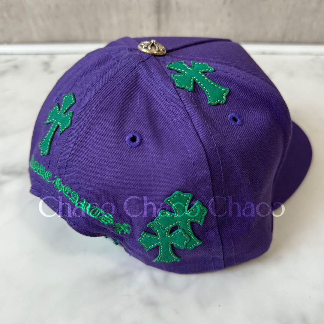 クロムハーツ クロスパッチ ベースボールキャップ CH刺繍 クロスボール 新品未使用❣️クロムハーツ CH刺繍 クロスパッチ ベースボール