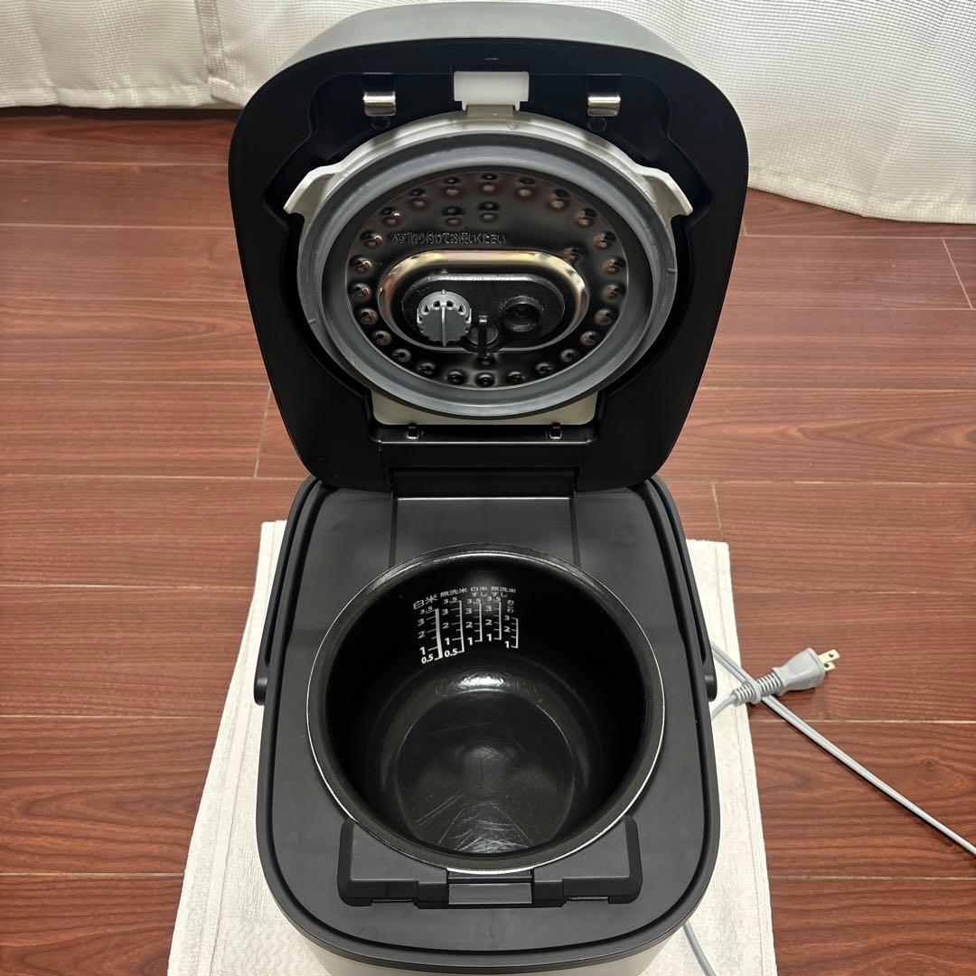 東芝TOSHIBA 圧力IHジャー炊飯器RC-6PXV ブラック 2024年製 東芝TOSHIBA 圧力IHジャー炊飯器RC-6PXV ブラック 2024年製