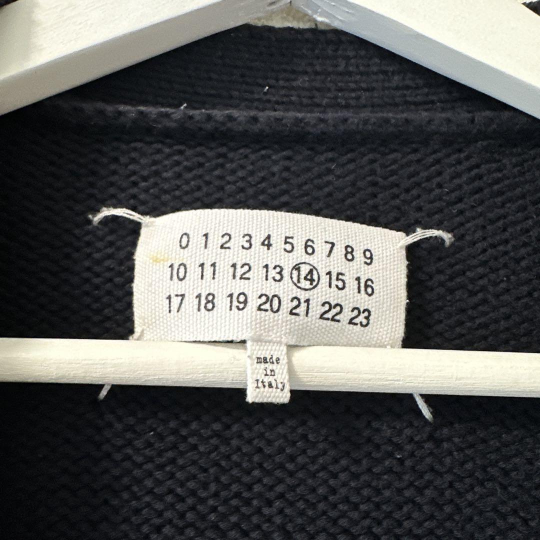 15FW Maison Margiela ダメージ加工 カーディガン