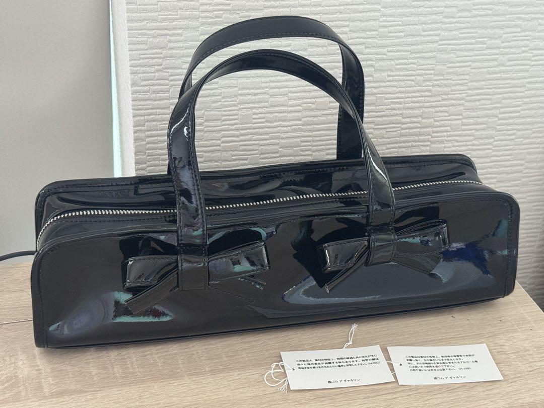 COMME des GARCONS ハンドバッグ 黒 2005525E0167 COMME des GARCONS（コムデギャルソン）中古・古着オンライン