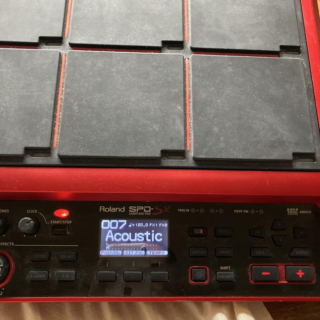 Roland SPD-SX 、スタンド、ケース