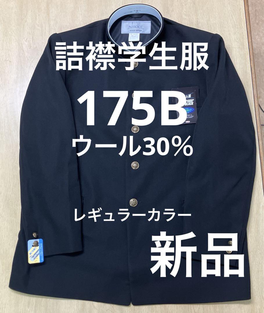 詰襟学生服 175B学ラン 高校生　レギュラーカラー　中学生 高校