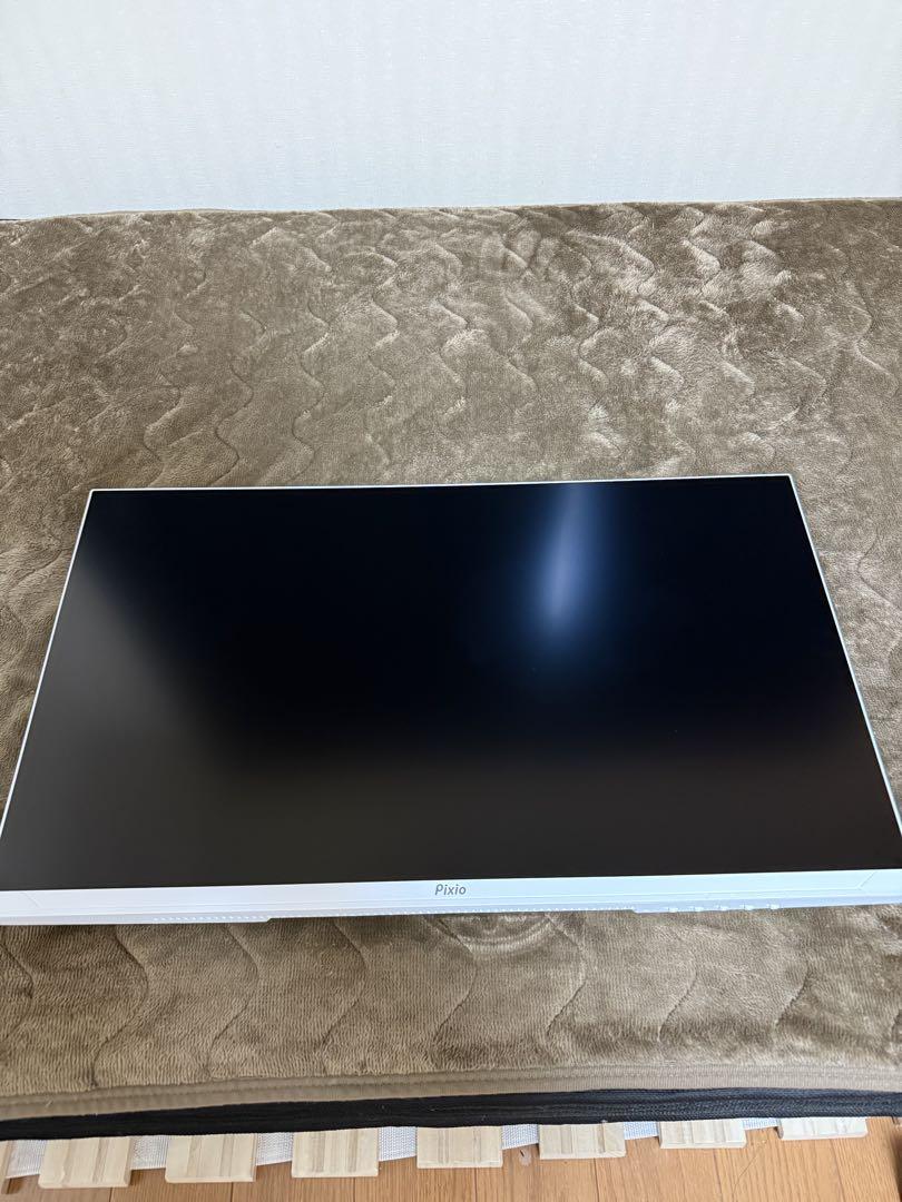 Pixio PX27U Wave White 27インチ4kモニターアームセット