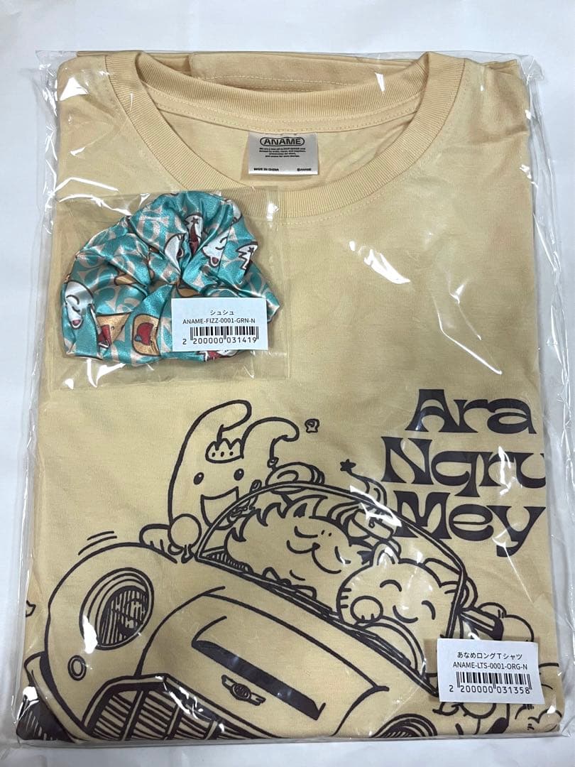 あらなるめい ロンＴ シュシュセット