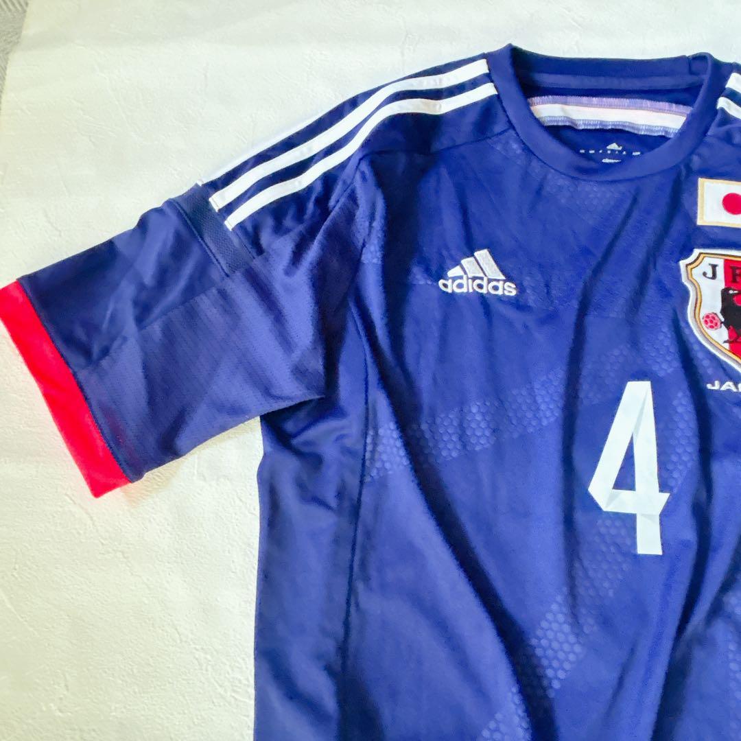 レア・美品】サッカー日本代表 2014-ユニフォーム 背番号4 本田
