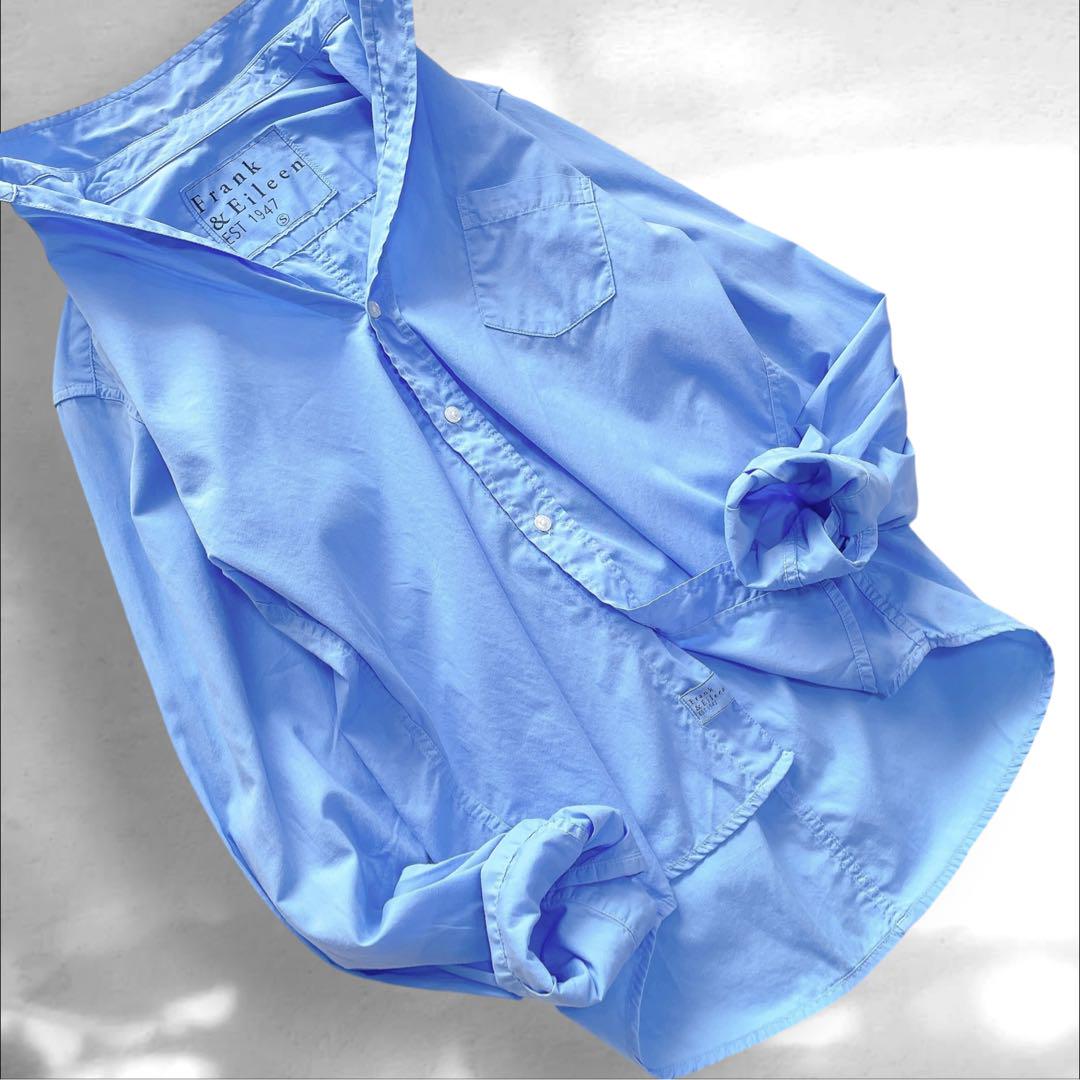 美品✨フランクアンドアイリーン バリー ブルー 水色 スキ