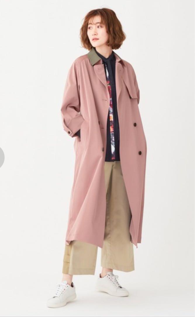 Paul Smith ポールスミス ストレッチツイルカラー トレンチコート42L