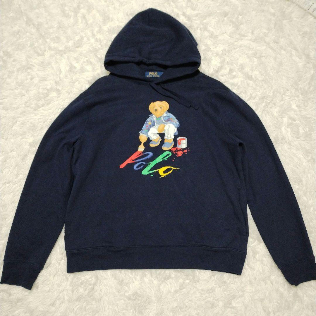 ブランド公式通販サイト ラルフローレン LAUREN RALPH 美品✨】新作 ポロベア L パーカー トップス