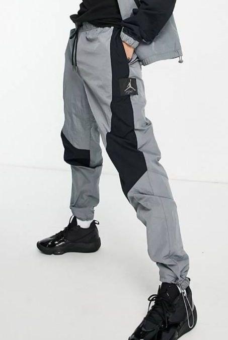 ジョーダン Jordan メンズ フライト ジョガーパンツ ブラック グレー