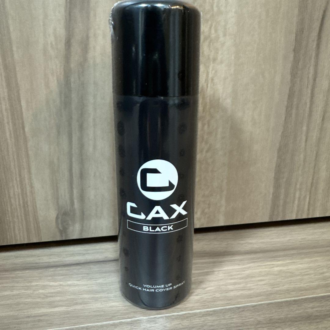 CAX カックス ヘアボリュームアップスプレー 100g BLACK CAX カックス 薄毛隠し ボリュームアップ ヘアスプレー ブラック 5本
