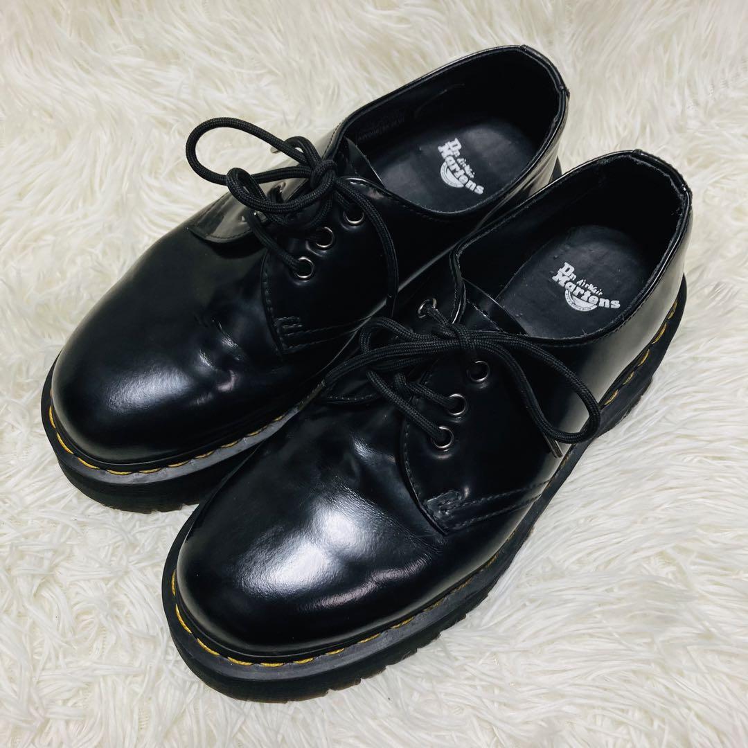 【着用頻度少】Dr.Martin ダブルソール 3ホール シューズ 着用頻度少】Dr.Martin ダブルソール 3ホール シューズ