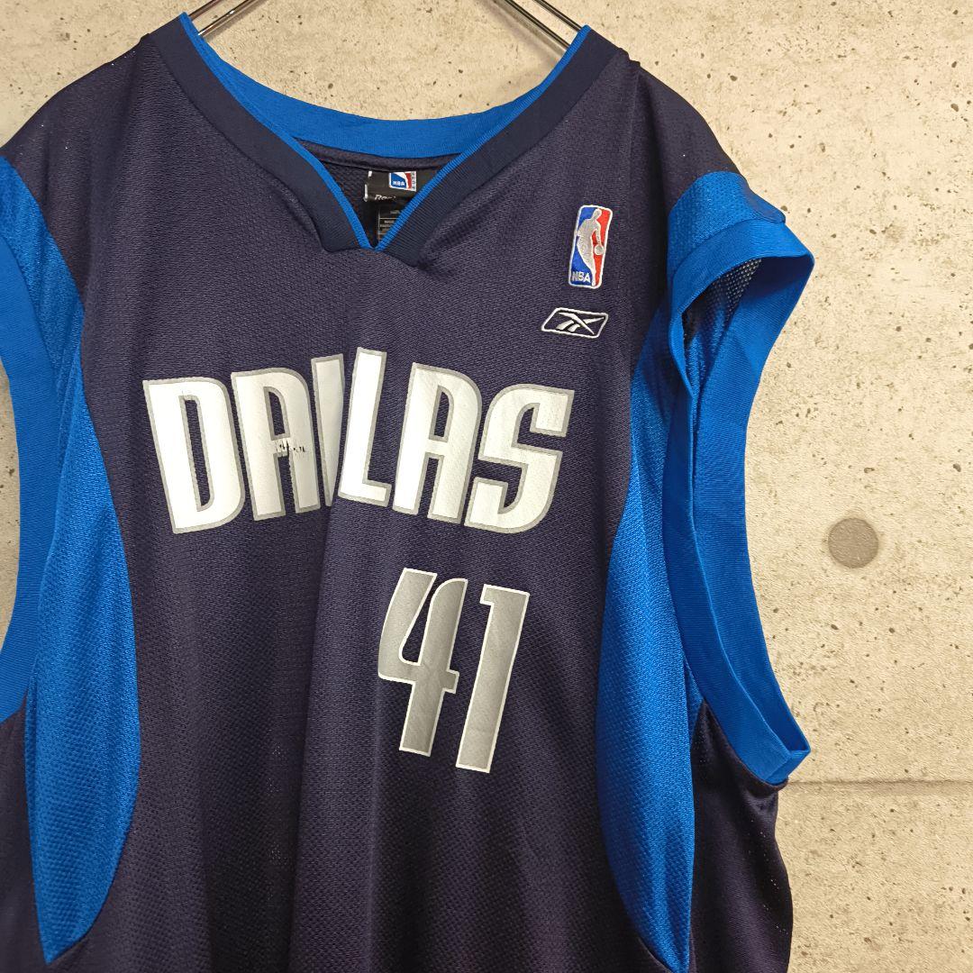 Reebok/NBA/USEDゲームシャツ/ダラスマーベリックス/背番号41 Reebok/NBA/USEDゲームシャツ/ダラスマーベリックス/背番号41