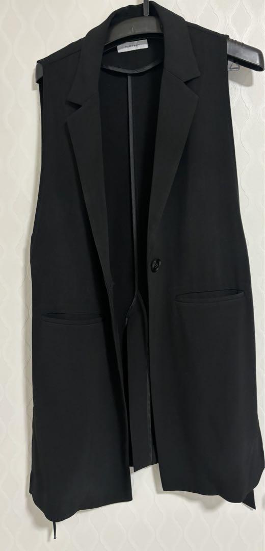 ＼半額SALE／ PAGEBOY テーラードロングジレ トップス