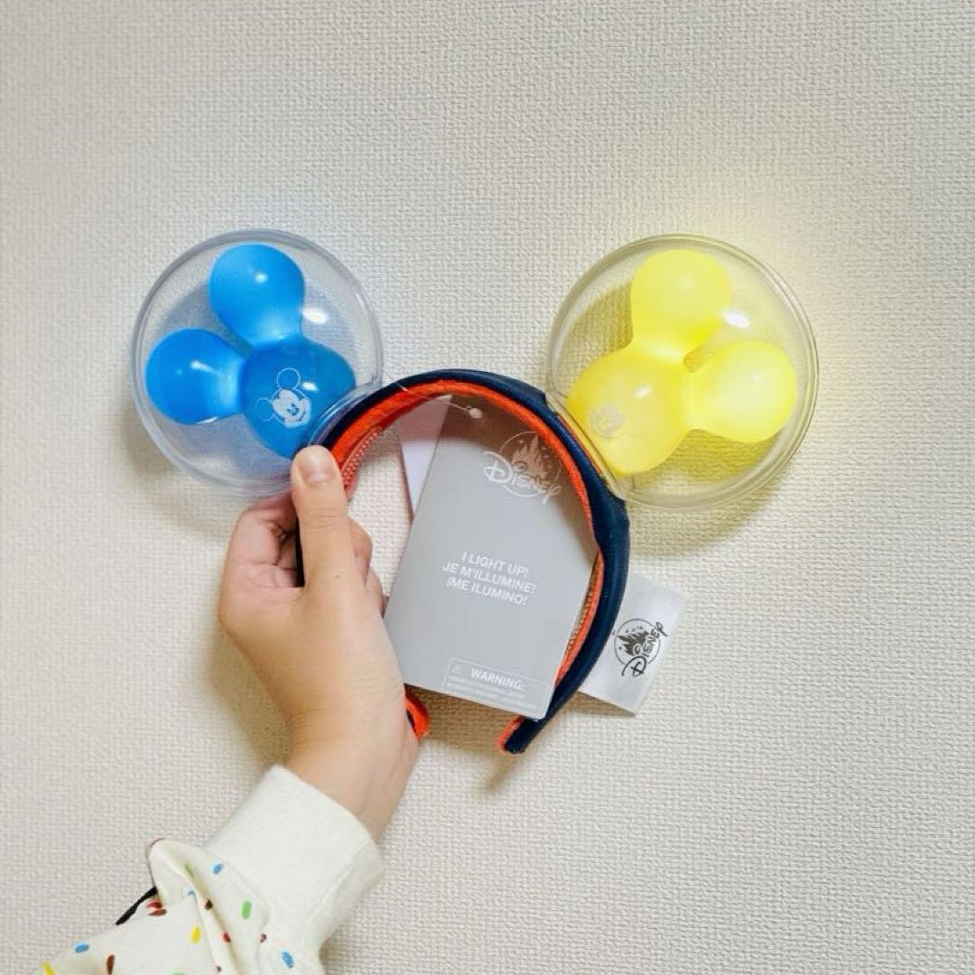 未使用タグ付き！海外ディズニー限定！光るバルーンカチューシャ