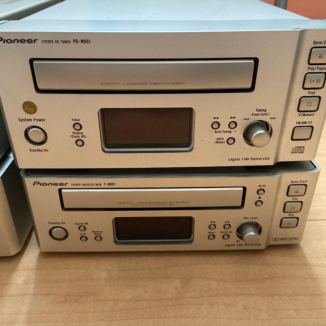 Pioneer FILL シリーズ アンプとCD ・MD・カセットデッキ