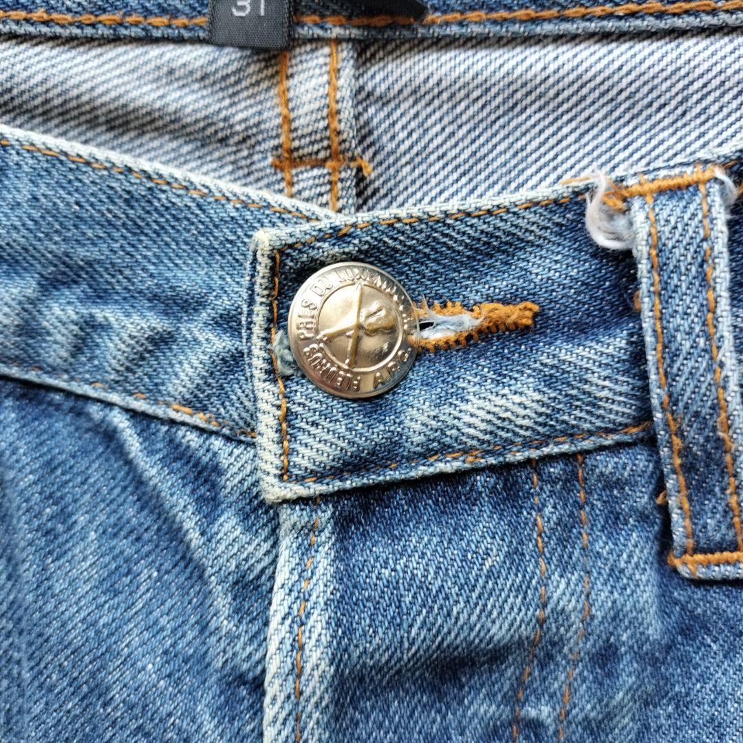 A.P.C〈RUE DE FLEURUS PARIS〉デニムパンツ（31）赤耳 A.P.C.アーペーセーデニムパンツセルビッチ赤耳ボタンフライ日本