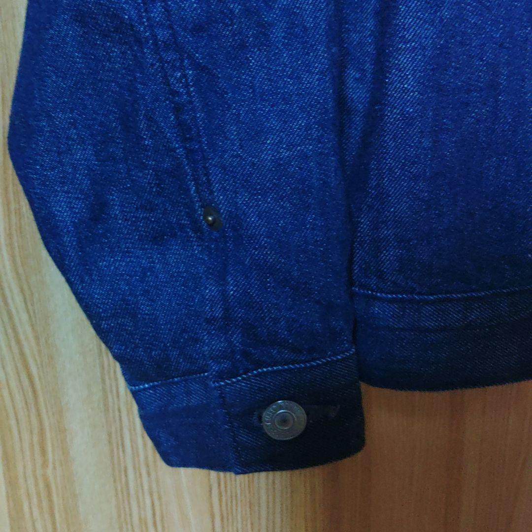 【未使用品】　アトリエナルセ　コットンデニムノーカラージャケット
