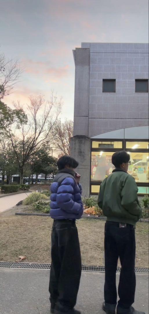 (希少レア)The North face ダウンジャケットブラック/パープル