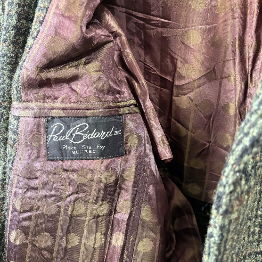 【Harris Tweed】テーラードジャケット チェック柄メンズ レディース