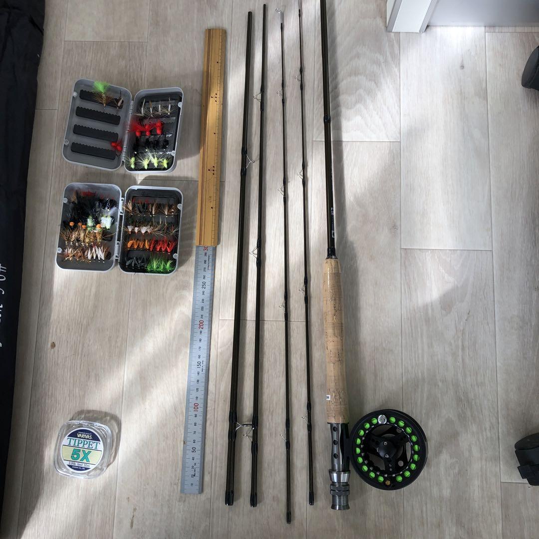 PLUSINNO Fly Fishing Rod and Reel Combo Starter Kit