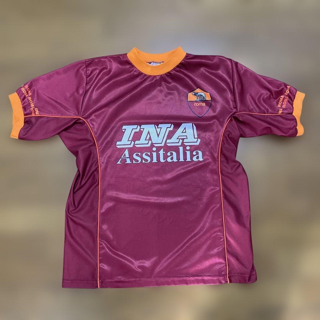 ローマ 中田英寿 背番号8 ユニフォーム INA Assitalia - メルカリ